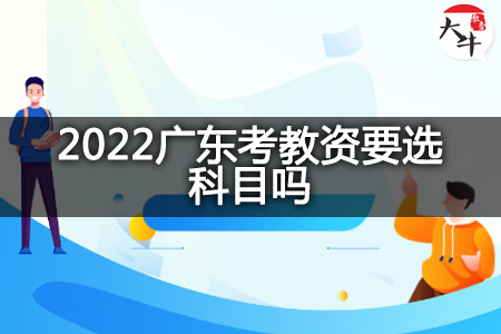 2022广东考教资