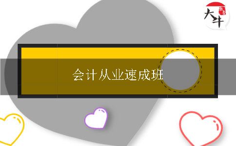 会计从业速成班